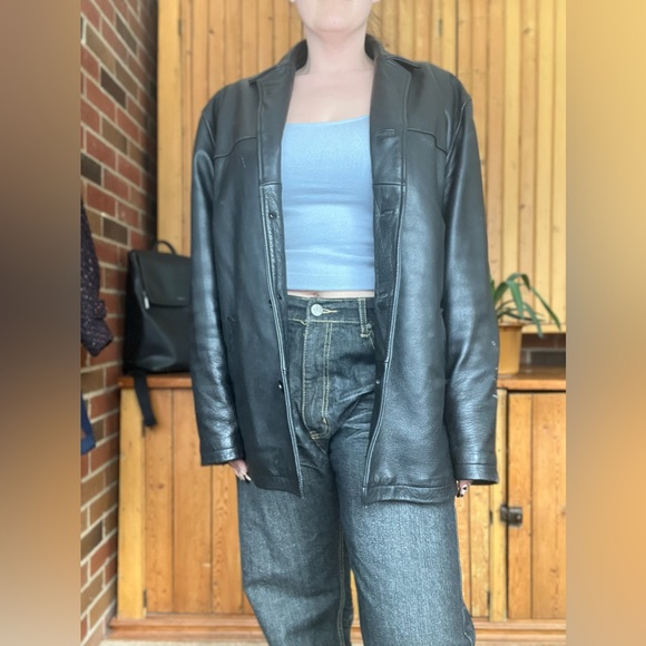 Jonathan Robert’s Authentic leather Jacket.  Size LARGE - Picture 3 of 4